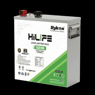 Hykon HiLIFE 51.2V 100Ah LiFePO4 Battery