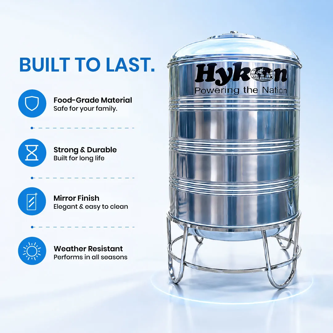 SS Water Tank 2000 Litre
