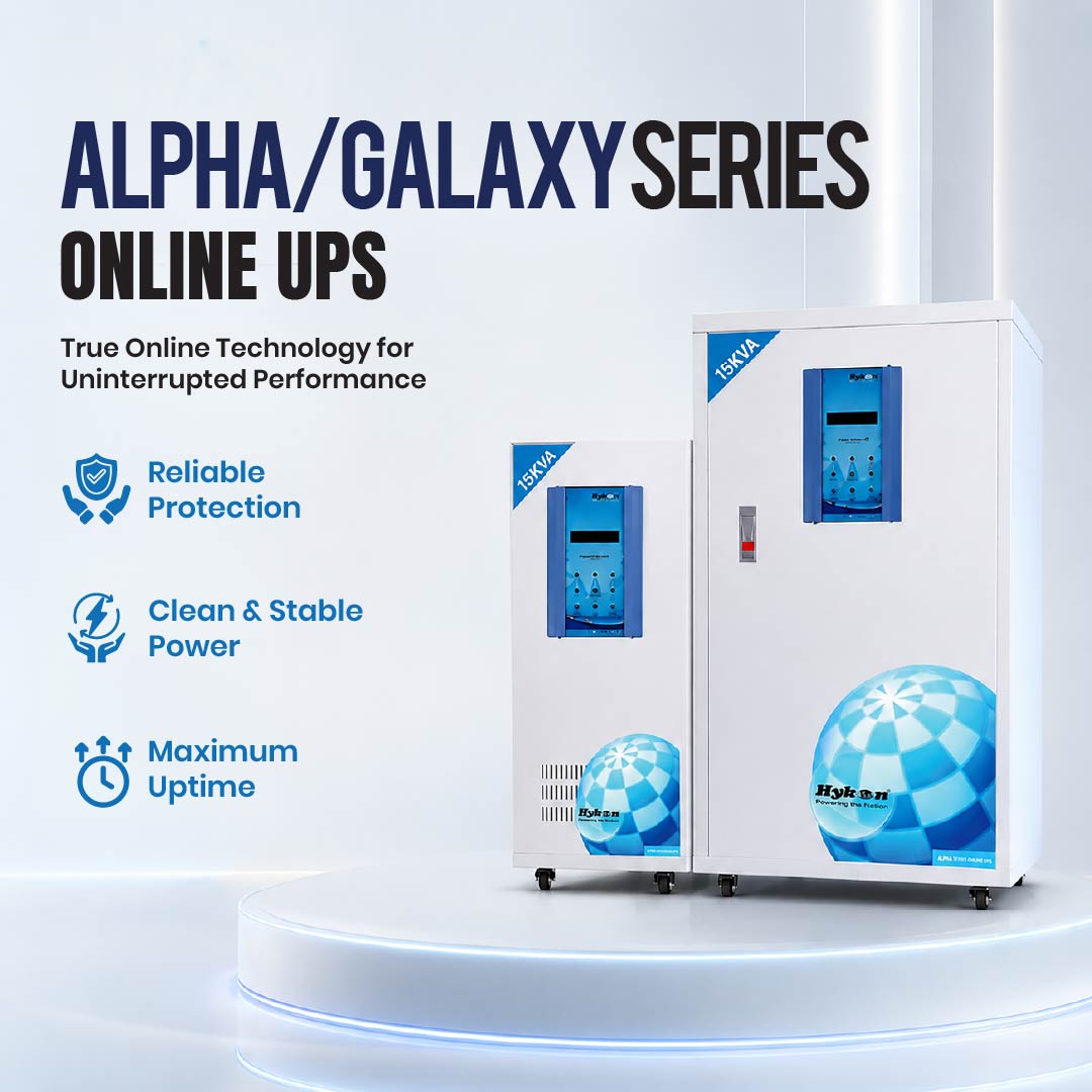 ALPHA/GALAXY SERIES 10KVA-200KVA 3PH-3PH ONLINE UPS