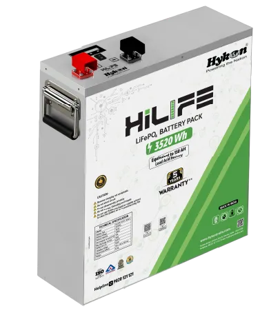 Hykon HiLIFE 121.6V 100Ah LiFePO4 Battery