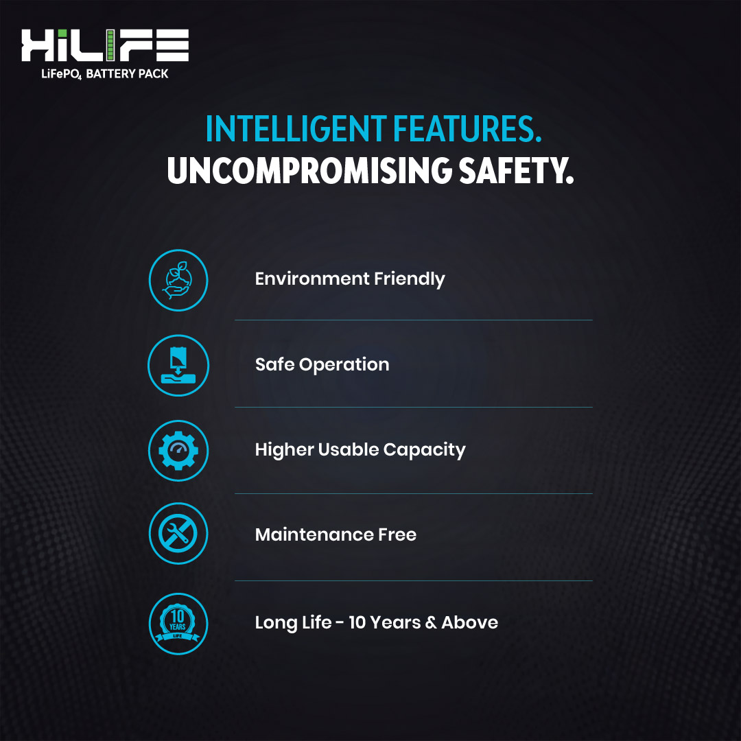 Hykon HiLIFE 51.2V 100Ah LiFePO4 Battery