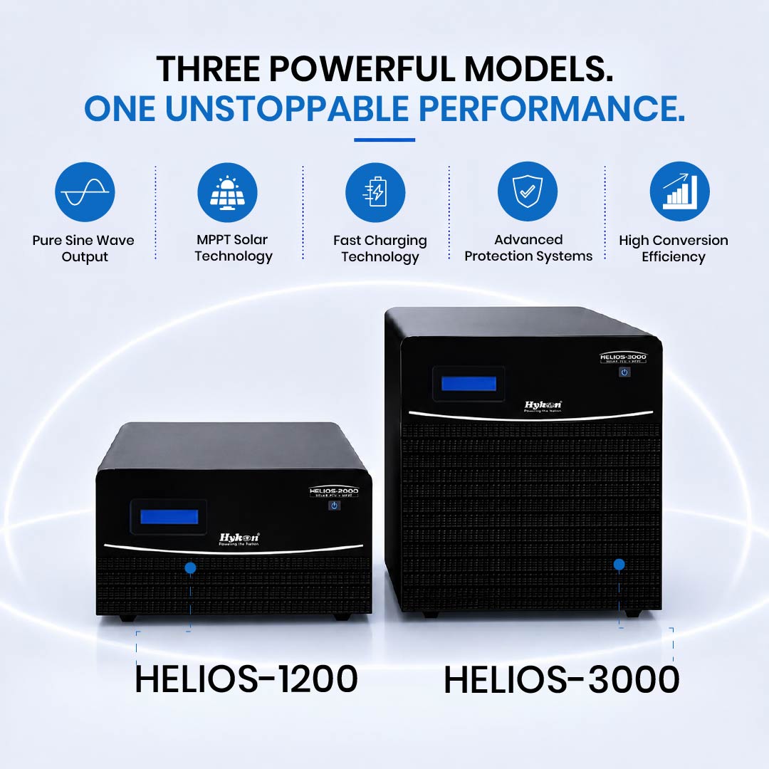 Helios 2000 Solar PCU Plus MPPT