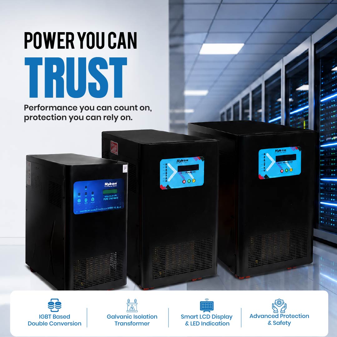 HM SERIES 20KVA-300KVA 3PH-3PH MODULAR UPS